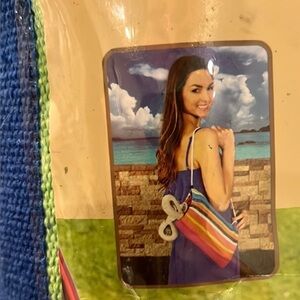 Hammock in a Bag - Blue and Green